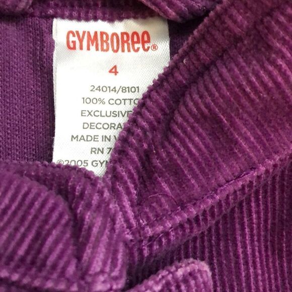 Gymboree Purple Corduroy Jacket - Picture 4 of 6